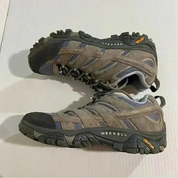 Merrell Women's Moab 2 Ventilator Hiking Shoe 10 Smoke -‎ J06014 Vibram Sole - Picture 7 of 9